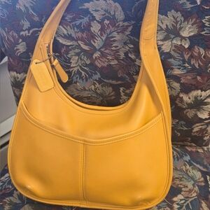 Coach Yellow Bag
